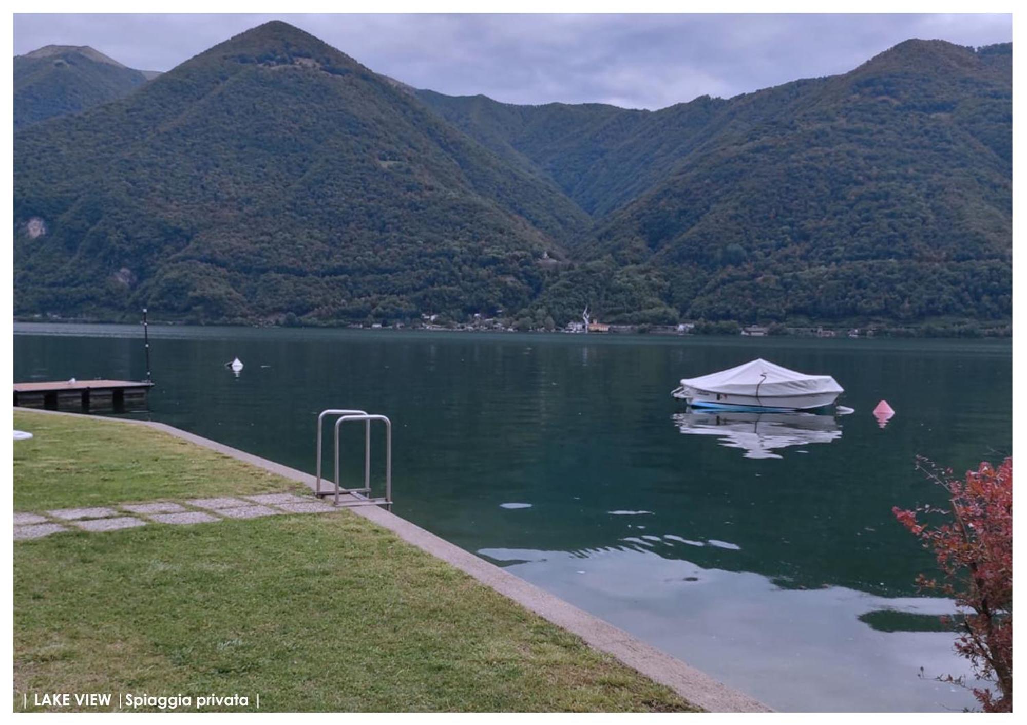Lfsuite Luganolake Terrazza Spiaggia Privata Parking Wi-Fi Netflix Porlezza Dış mekan fotoğraf